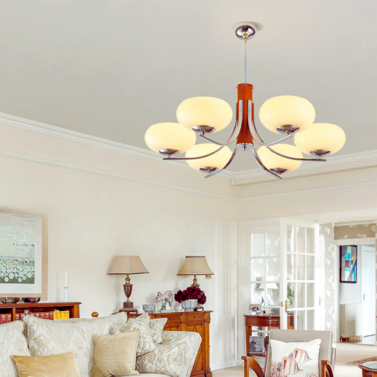 3/5 Kopf Bauhaus-Kronleuchter